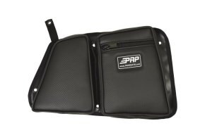 Polaris RZR XP4 1000 Storage Bag - Rear Passenger Side - PRP Seats - Rear Door Bag with Knee Pad - Black - `14-`22